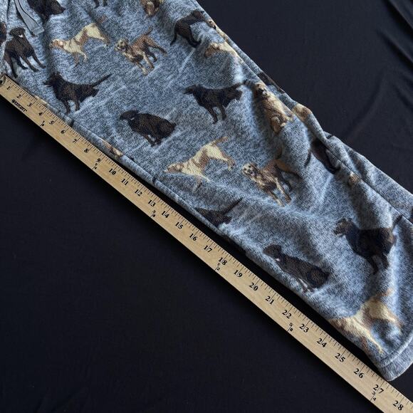 Cuddl Duds Pajama Pants Womens Large Fleece Dog Print Lounge Sleepwear Pockets - Picture 8 of 8